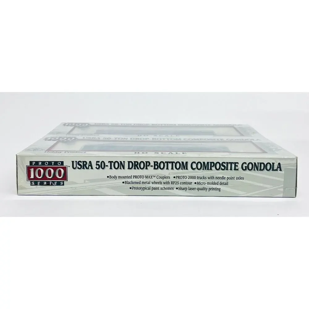 Walthers Proto 1000 C&O 50 Ton Drop Bottom Composite Gondola 2 Pack 920-237062